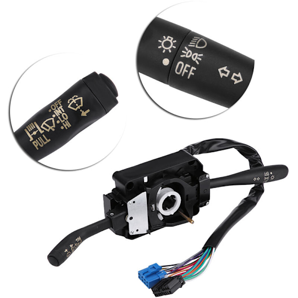 Blinkers- och Vindrutetorkontroll Kombinationsbrytare för Isuzu NPR NQR NRR GMC 8973640740