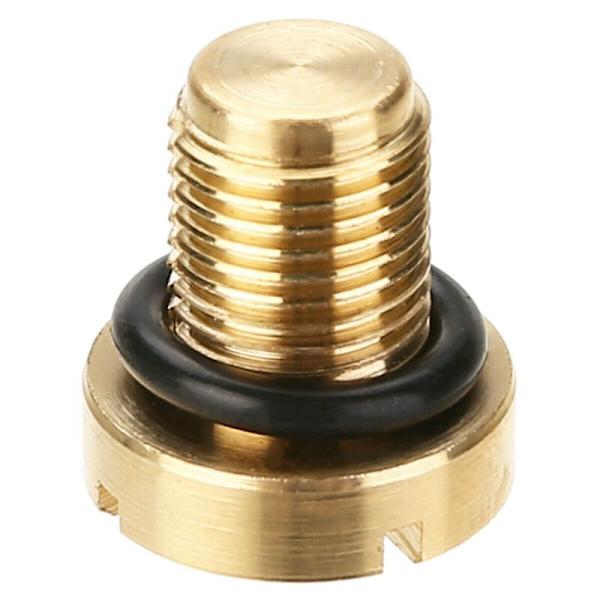 3X 17111712788 Kølevæske Ekspansion Tank Udluftningsskrue Radiator Overflow Guld til E36 E39 E46 Osv.