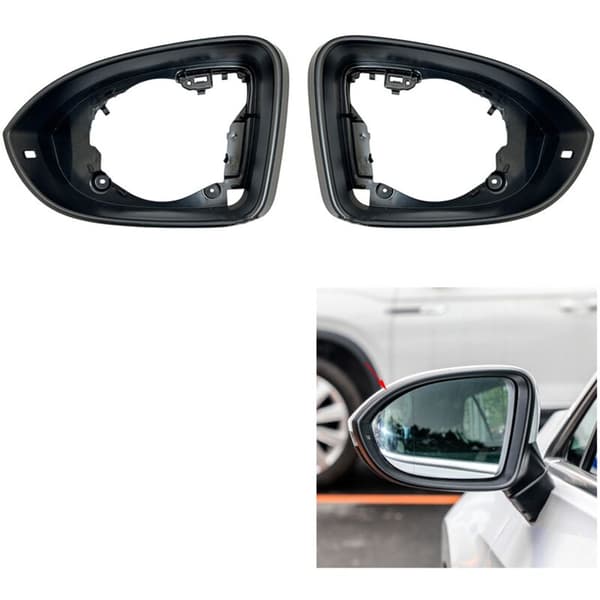 1 par glasbackspeglar för Golf sidobackspegelram Mk8 2020-2022