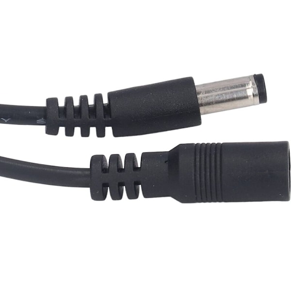 2 st LED Solcellslampa Förlängningssladd Övervakning Strömanslutning Kabel 5,5x2,1mm DC12V 24V