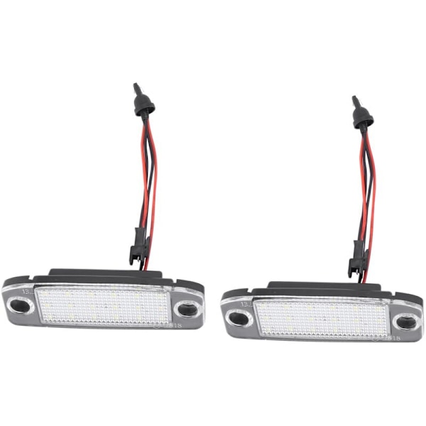 Hvite LED-skiltlys for