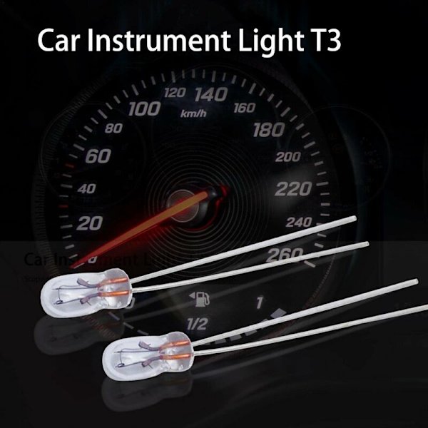 LED-instrumentpanelbelysning - Bil LED-lampor LED-instrumentpanellampor LED-indikatorlampa 12V Dash LED-lampor LED-lampa Ljusstark bilinstrumentpanelmätare Indikator
