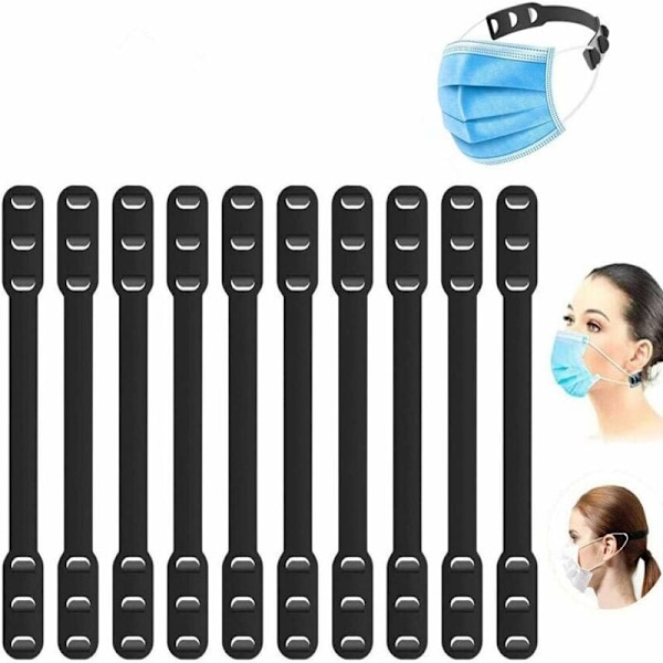 Maskbandförlängare, Justerbar Maskkrok Maskförlängare Maskband för att Förhindra Öron- och Ansiktsvärk