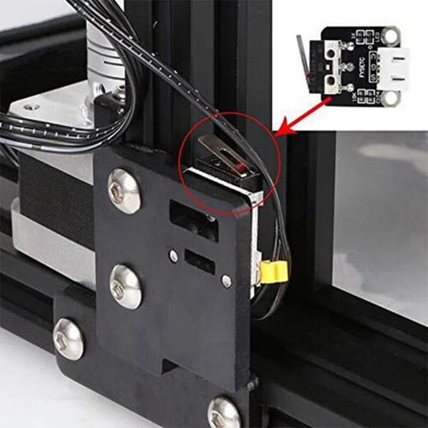 6 stk. 3D-printertilbehør Z/Z Stop Limit Switch 3 Pin N/ON/C Brug Mini Switch til -10 Serie