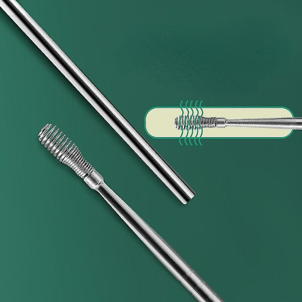 6 st/set Öronrengöring Örontipp Stick Öronvaxavlägsnande Rengöring Örontipp-Sunny