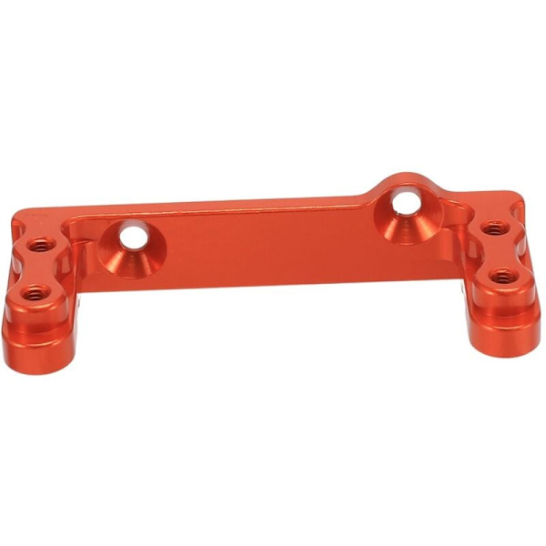 Metal 2-vaihteinen vaihdeservon kiinnitysteline Axial SCX6 JLU Wrangler AXI05000 1/6 RC-auton päivitysosiin, oranssi