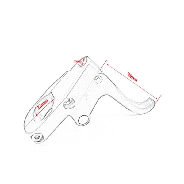 Til SUPERJET WAVEBla Finger Throttle Watercraft til Wave-Runner 440 550 650 760 800 (Titanium)