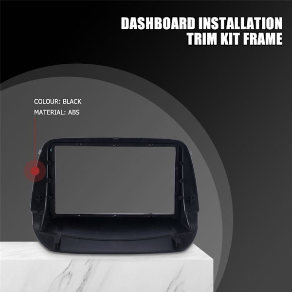 Bildekk Fascia for Doblo Opel Combo Tour DVD Stereo Ramme Plate Adapter Dashbord Installasjon Bezel Trim Kit