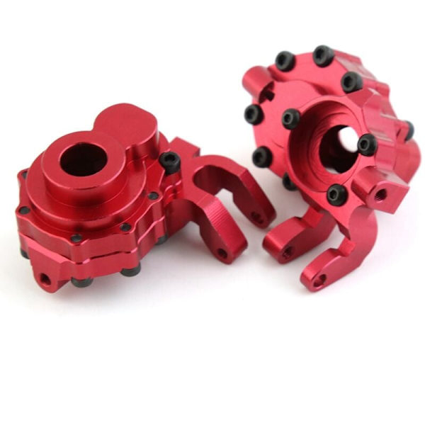 Set med 2 metallportalhus (inre och yttre) för TRX4 -4 1/10 RC Crawler Car Upgrades Parts Accessories,2