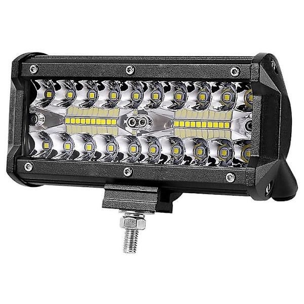 7 Tommer 120W Combo LED Lys Spotstråle For Arbeid Kjøring Offroad Båt Bil Traktor SUV ATV 12V 24V