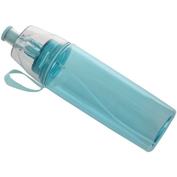 Vannsportflaske Proteinshaker Sykling Gym Min Drikkeflaske Crush Pump Sports Sprayflaske