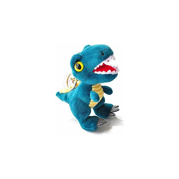 Sarjakuva super dinosaur plyysi avaimenperä,