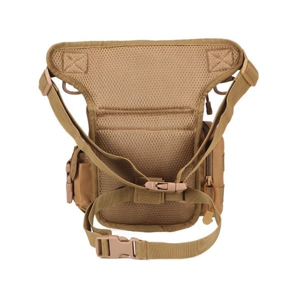 Fanny Pack, Tactical Military Drop Leg Bag, Vandtæt, Metal Detector Bag Lårtaljepakke
