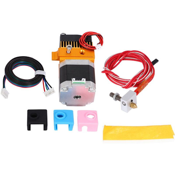 Mk8 Hotend Extraktorhuvud för Prusa I3 3D-skrivare med 1 st Mk7/Mk9 Silikonstrumpa Set