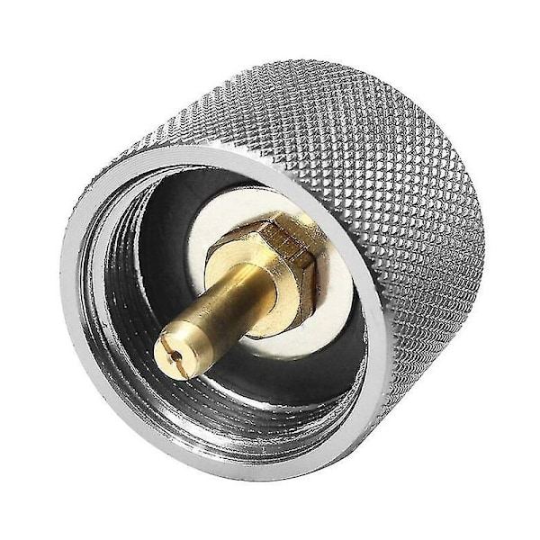 7,8 cm Mindre Stål Utomhus Cam Switng Laddning Uppblåsbar Ventiladapter Gaspatron Tank Cyr Adapter Gaspåfyllningsadapter