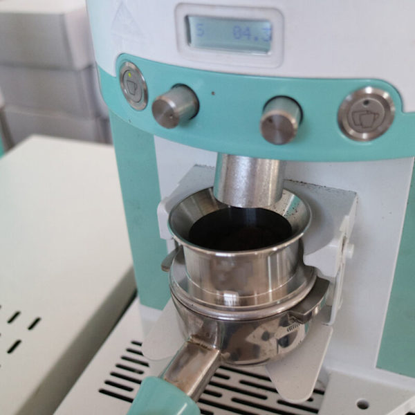 Smart espressodoseringsring til Barista EK43/K30, anti-fly pulver, bryggekop kaffe værktøjer, 58,5 mm