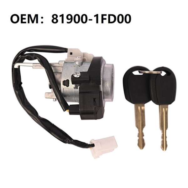 Cylinder Switch Tändningslås med 2 nycklar för 2005-2010
