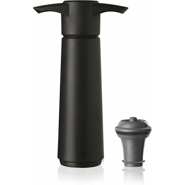 Svart och röd vakuumpropp pump en pump två proppar vakuum vinpropp röd vinpropp set vinflaska propp