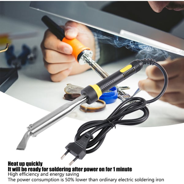 220V 150W Högpresterande Elektrisk Lödkolv Temperaturpistol Lödkolv Svetsverktyg (EU-kontakt)
