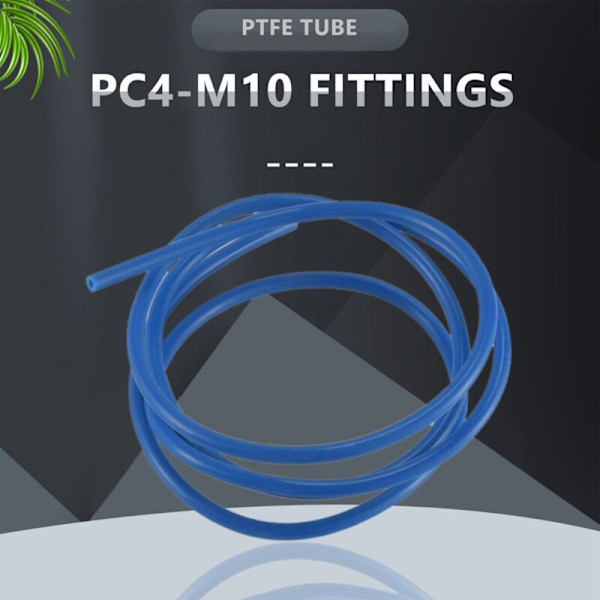 3D-printerkit med PTFE-rør, PC4-M6, PC4-M10, pneumatiske tilbehør, sokker, MK8-dyse 0,4 mm til printere som -3