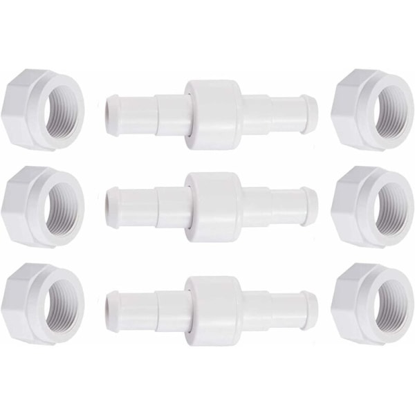 D20 svingbar slange med D15 slangenøtt kompatibel med Zodiac Polaris 280, 380, 180 - Reservedeler for bassengrenser