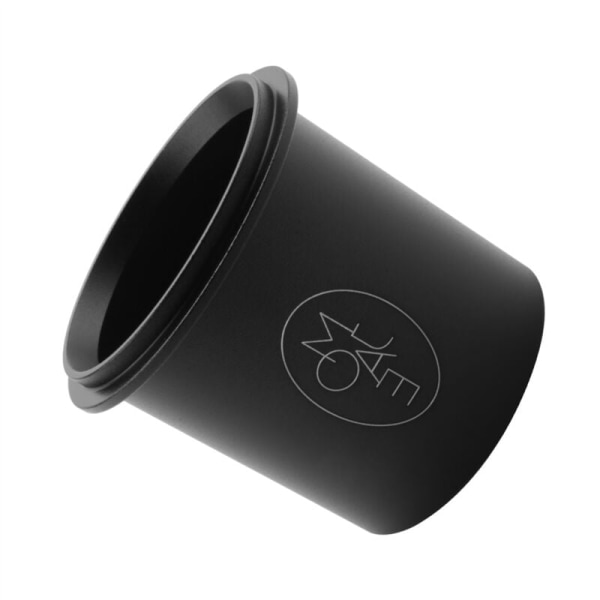 Kaffe Doseringskopp Sniffing Kopp Kaffe Pulver Dispenser Kaffe Dispenser for Kjøkken Tilbehør Kaffe Tamper, 58MM Svart