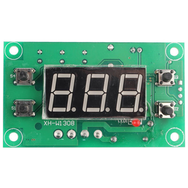 24V Grønt Lys Digital Temperatur/Kølesensor Display Temperaturregulator Switch Modul