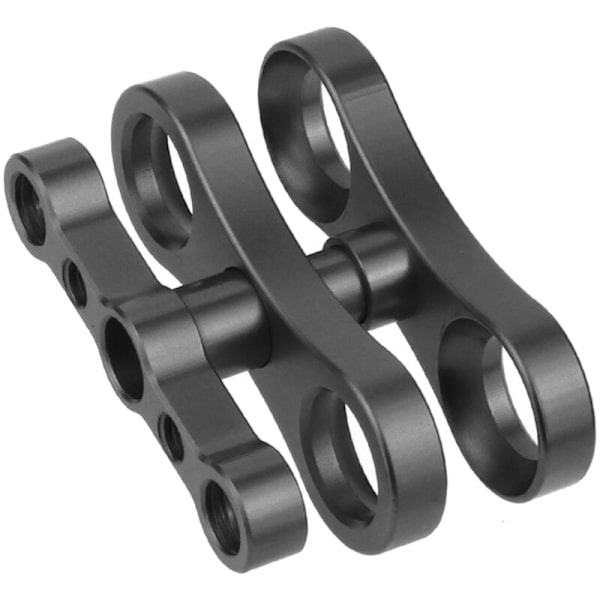 Butterfly Clamp Tripod 1 Tommer Kuglehoved 1/4 3/8 Arm til Undervandsdykning Kameraer Lys