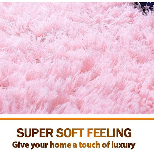 Supermjuk modern lurvig fluffig matta vardagsrum bekväm matta sovrum dekorera golv barn lekmatta