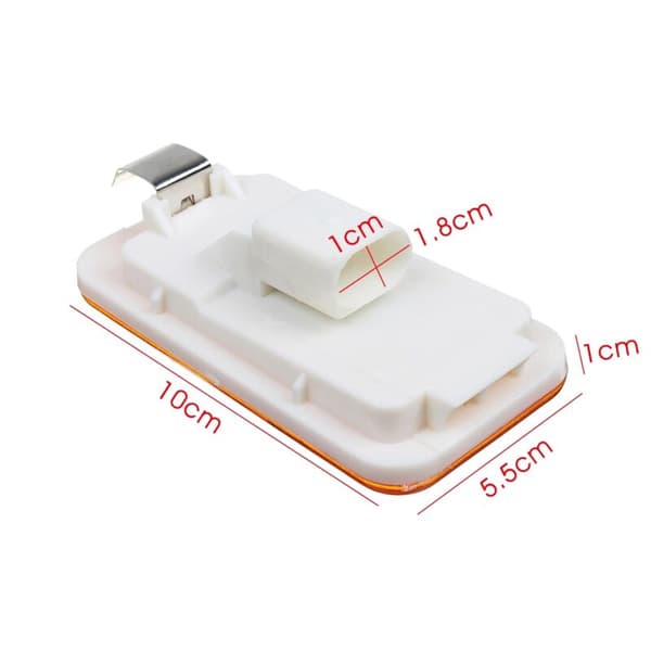 2X 24V LED-sidemarkeringslys til lastbil, indikatorlampe, 4 til lastbiler FM /