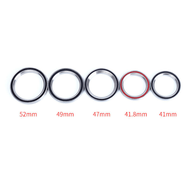 Risk General Repair Headset Lager Cykel Lager 28,6/44/30 Mm Lager Stål MTB Cykel Headset Lager, 52Mm