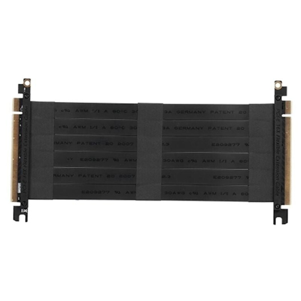 Flexibel PCI-E 16X förlängningskabel hane till hane förlängningskabel 20 cm