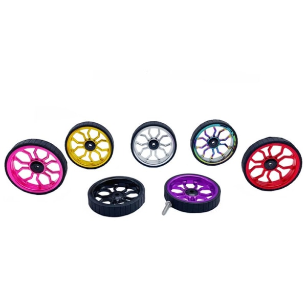 Taitettava pyörä Easy Wheel CNC alumiiniseos Easy Wheel Brompton taitettavaan pyörään Parannettu leveä monivärinen