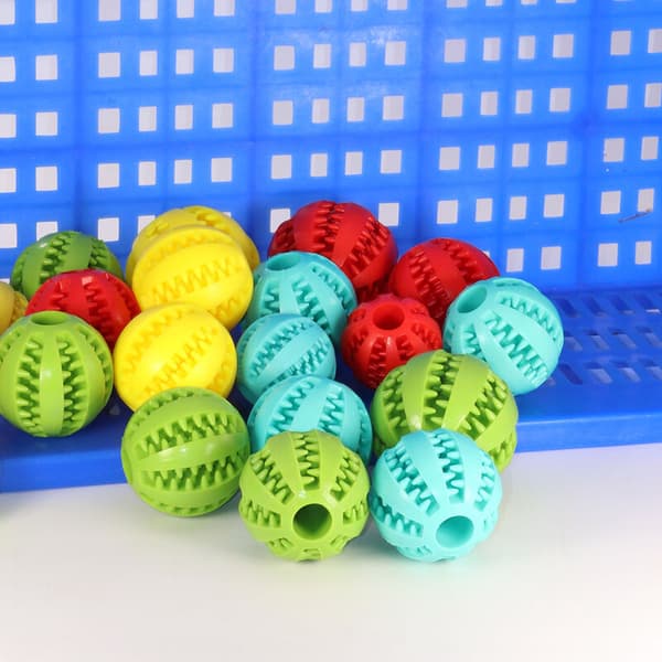 Rolig boll, naturgummi, Ø 5 cm (orange)