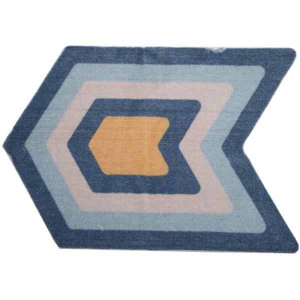 Geometrinen matto Moderni matto WC Keittiön lattiamatto Ovimatto Liukumattomat matot Asunnon sisustus, Nuoli