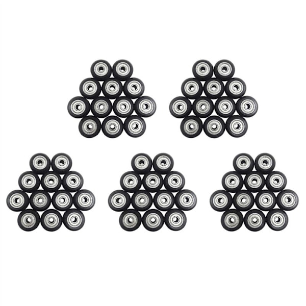 60 625Zz Plastic Pulley Wheels with Gear Bearings for 3D Printer Compatible with Hybrid Router -10 / -10S CNC