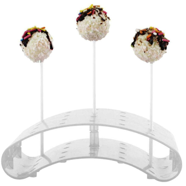 20 Huller Fargerik U-Formet Sjokoladebar Kake Lollipop Display Stativ Holder Buet Hylle