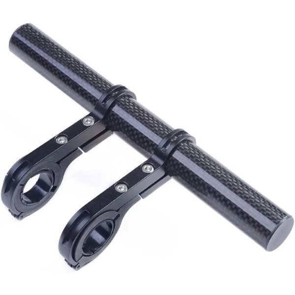 Bicycle Handlebar Extension Carbon Fiber Bracket Aluminum Alloy Clamp for Bike Speedometer Headlight Lamp Light Holder