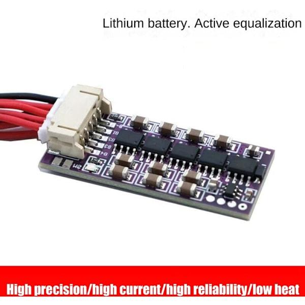 4S Mini LiFePO4 Ternary Lithium Battery Capacitive Active Equalization Board Energy Transfer 3MV High Precision 18650