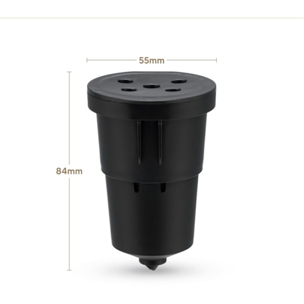 6 stk. Påfyllbare Kaffe Filter Kopper Gjenbrukbare Kaffe Pods Fylt Kapsel Kompatibel med 1.0 K Cup Kaffe Maskiner