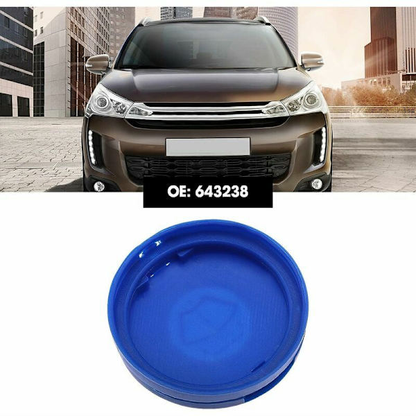 2 st Ersättningslock för vindrutespolning 643238 Kompatibel med Citroën Berlingo C4 DS5 Jumpy Kompatibel med Peugeot 308 Expert Partner Vindrutespolning
