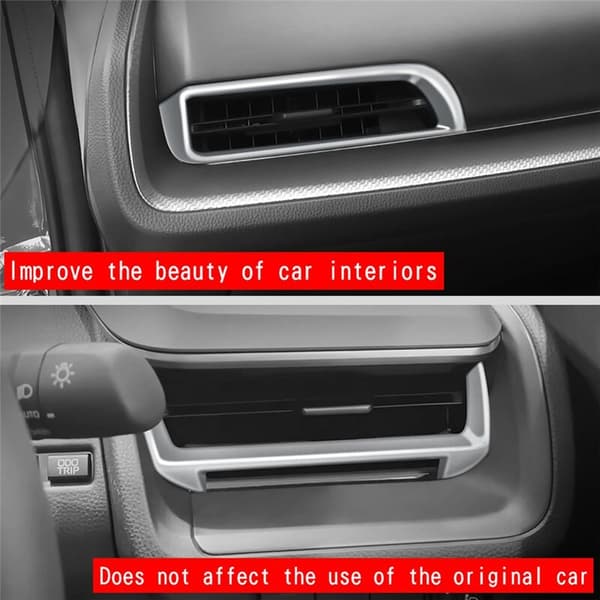 Fiber Dashboard Side Air Outlet Tilbehør til Prius 60 Serie 2022 2023