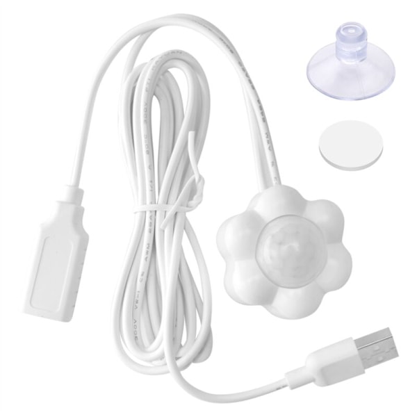 2x Smart Rörelse Sensor för Katt Hund USB Infraröd Dispenser Universal Husdjurstillbehör
