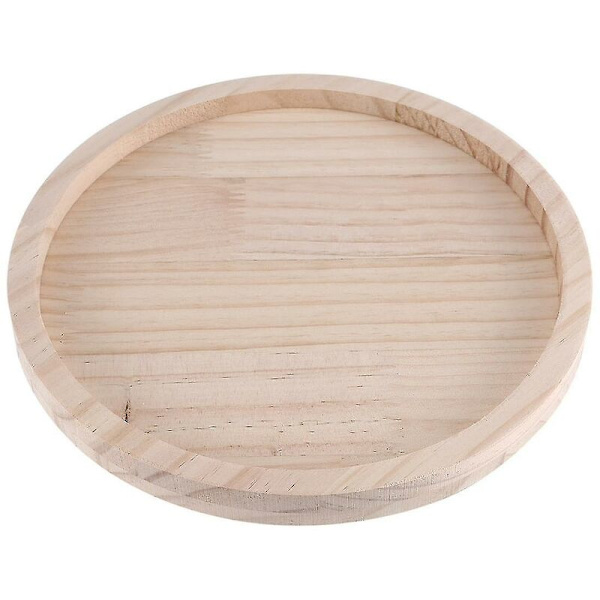 Soffa Arm Clip Table, Naturligt Trä Soffa Armstöd Clip Bricka Bord Soffa Soffbord Armstöd Organizer, R