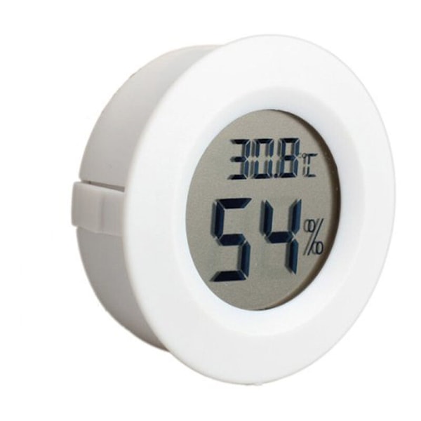 Mini Digital Termometer Hygrometer Celsius Celsius (Vit)