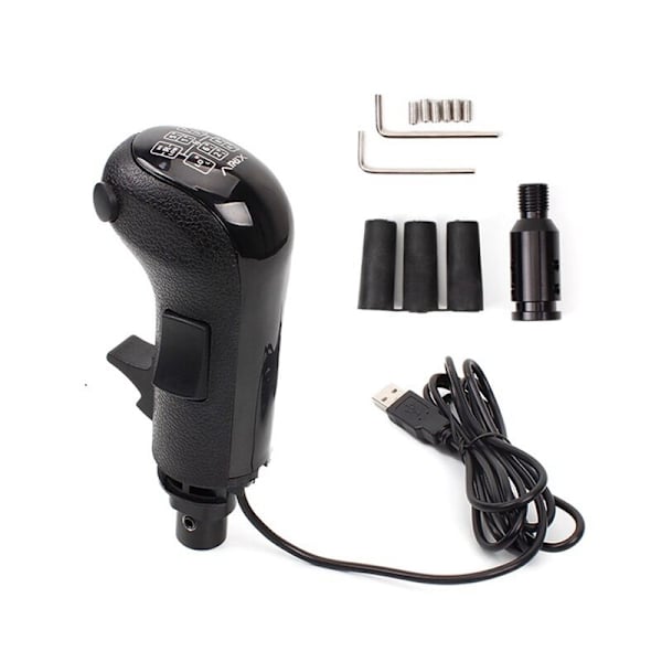 USB High Low Gear Simulator Växelspaksknopp för G29 G27 G25 TH8A ATS ETS2 HB043 Växelspaksknopp