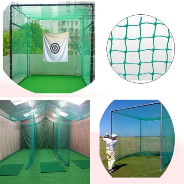 Golf Træningsnet Net Heavy Duty Reb Grænse Sports Barriere Træning Mesh Golf Trænings Tilbehør 3X3Meters