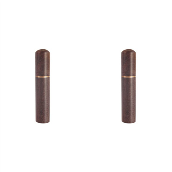 2x Kaffekontaktar i Rostfritt Stål, Espresso Pulveromrörare, Fördelare, Nivellering Verktyg, WDT Kaffestirrningstillbehör B