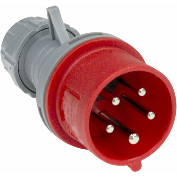 CEE-plugg med faseinverter, 32 A, 400 V strømforsyningsplugg