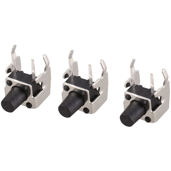 20 st Momentary Right Angle Taktil Tact Tryckknappsbrytare 6 x 6mm x 8mm